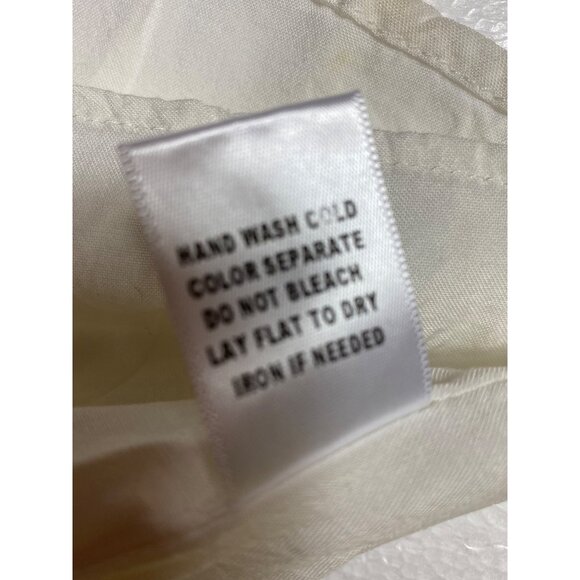 L.A. Hearts White Tiered Mini Dress Tie Straps & Ruffles‎ Size Small Boho Hippie - Picture 5 of 5